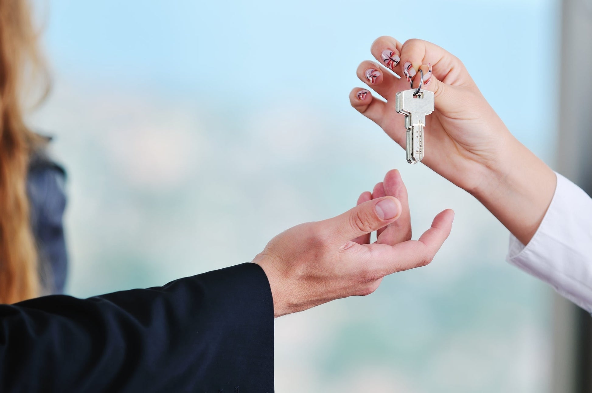 Pick up the keys before cleaning Happy Cleaning
