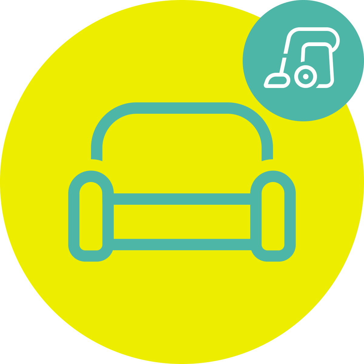 Tepovanie: Gauč standalone Happy Cleaning